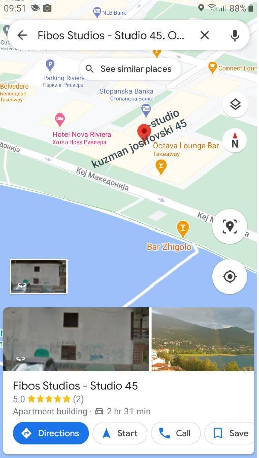 Fibos Studios Ohrid Luaran gambar